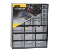 STANLEY Caja de almacenamiento multiusos, organizador 39 cajones, 1-93-981