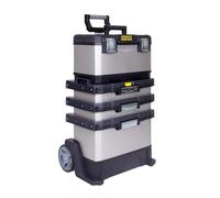 Stanley 1-95-622 Small Parts/Tool Box Metal Plastic Black Grey
