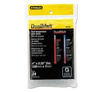 STANLEY 1-GS10DT - Barras de cola termofusible dual 10cm / diametro 7mm (24 u.)