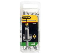 Stanley 1-PAA66T - Remaches de aluminio 5 x 9,5mm (15 u.)