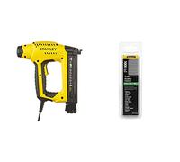 STANLEY 1-SWKBN1187T - Clavo / brad 8 / 300 / e / tipo j - 30mm - 1000 u + 6-TRE650 - Clavadora electrica tre650 para clavos tipo 8