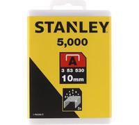Stanley 1-TRA206-5T Grapas Tipo A 10 mm 5000 Piezas