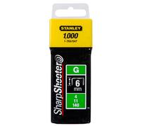 STANLEY 1-TRA704T - Grapa tipo g (4/11/140) 6mm - 1000 u.
