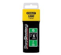 Stanley 1-TRA704T Grapas De Alta Resistencia 6mm (1000)