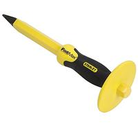 Stanley 16-329 Cincel de hormigón FatMax de 3/4 pulgadas x 12 pulgadas con protector de mano bimaterial