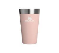 STANLEY 1913 Adventure Stacking Beer Pint 0.47L - Peach Whip Gloss | Termo Mantiene Fría 4 Horas - Jarra Cerveza Acero Inoxidable - Aislamiento al Vacío de Doble Pared - Apta Para Lavavajillas