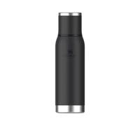 Stanley 1913 Adventure To-Go Botella Termica 0.75L - Black 2.0 | 20 Horas Caliente - 25 Horas Frío - Antifugas - Tapa Aislante - Sin BPA - Apta Para Lavavajillas