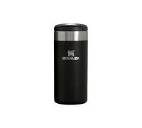 Stanley 1913 Aerolight Transit Termo Cafe para Llevar 0.35L - Black 2.0 | Mantiene el Calor Durante 6 Horas - Compatible con Soporte para Coche - Taza Café Antifugas - Apta Para Lavavajillas