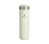 Stanley 1913 Aerolight Transit Termo Cafe para Llevar 0.6L - Cream Gloss | Mantiene el Calor Durante 8 Horas - Compatible con Soporte para Coche - Taza Café Antifugas - Apta Para Lavavajillas