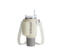 Stanley 1913 All-Day Quencher Carry-All de 1.18L - Botones de presión - Bolsillo para teléfono, Tarjetas - Mosquetón para Llaves - Correa Cruzada Desmontable - Cream