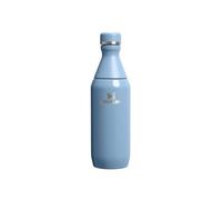 Stanley 1913 All Day Slim Botella Agua Acero Inoxidable 0.35L - Fría Durante 3 Horas - Helada Durante 9 Horas - Cantimplora Termica Sin BPA - Antifugas - Apta Para Lavavajillas - Indigo Gloss