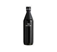 STANLEY 1913 All Day Slim Botella Agua Acero Inoxidable 0.6L - Fría Durante 6 Horas - Helada Durante 11 Horas - Cantimplora Termica Sin BPA - Antifugas - Apta Para Lavavajillas - Black
