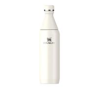 STANLEY 1913 All Day Slim Botella Agua Acero Inoxidable 0.6L - Fría Durante 6 Horas - Helada Durante 11 Horas - Cantimplora Termica Sin BPA - Antifugas - Apta Para Lavavajillas - Cream