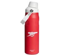 Stanley 1913 Cantimplora Aerolight IceFlow Fast Flow 0.7L - Conserva el Frío 10 Horas - Botella Agua Acero Inoxidable - Tapa Antifugas - Sin BPA - Aislamiento Aerolight -Arsenal Red