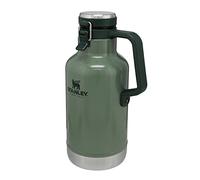 Stanley 1913 Classic Easy-Pour Growler Termo 1.9L - Mantiene la Cerveza Fría y Carbonatada Durante 24 Horas - Thermos Acero Inoxidable - Anti-Fugas - Apta para el Lavavajillas - Green