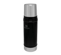 Stanley Classic Legendary Botella Termica 0.47L - Mantiene Frío o Calor 15 Horas - Termo Cafe - Cantimplora Acero Inoxidable - Sin BPA - Apto Para Lavavajillas - Matte Black
