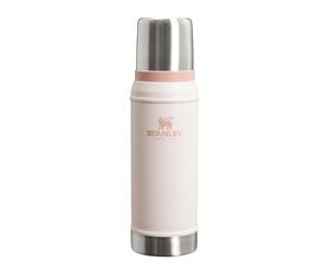 Stanley 1913 Classic Legendary Botella Termica 0.75L - Rose Quartz | Mantiene Frío o Calor 20 Horas - Termo Cafe - Cantimplora Acero Inoxidable - Sin BPA - Apto Para Lavavajillas