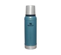 Stanley Classic Legendary Botella Termica 0.94L - Mantiene Frío o Calor 24 Horas - Termo Cafe - Cantimplora Acero Inoxidable - Sin BPA - Apto Para Lavavajillas - Hammertone Lake