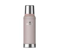 Stanley Classic Legendary Botella Termica 0.94L - Mantiene Frío o Calor 24 Horas - Termo Cafe - Cantimplora Acero Inoxidable - Sin BPA - Apto Para Lavavajillas - Rose Quartz