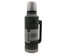 Stanley 1913 Classic Legendary Botella Termica 1.9L - Hammertone Green | Mantiene Frío o Calor 45 Horas - Termo Cafe - Cantimplora Acero Inoxidable - Sin BPA - Apto Para Lavavajillas