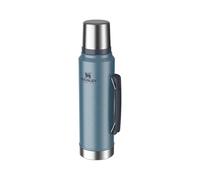 Stanley Classic Legendary Botella Termica 1 Litro - Mantiene Frío o Calor 24 Horas - Termo Cafe - Cantimplora Acero Inoxidable - Sin BPA - Apto Para Lavavajillas - Hammertone Lake