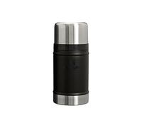 STANLEY 1913 Classic Legendary Fiambrera Termica 0.7L - Black 2.0 | Caliente Durante 15 Horas - Termo Comida Caliente Adulto de Acero Inoxidable Sin BPA - Apto Para Lavavajillas