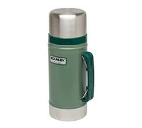 Stanley 1913 Classic Legendary Fiambrera Termica 0.7L - Green | Caliente Durante 15 Horas - Termo para comida de Acero Inoxidable Sin BPA - Tapa Doble que Sirve de Taza