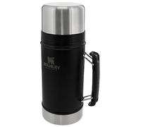 STANLEY 1913 Classic Legendary Fiambrera Termica 0.94L - Matte Black | Caliente Durante 20 Horas - Termo Comida Caliente Adulto de Acero Inoxidable Sin BPA - Apto Para Lavavajillas
