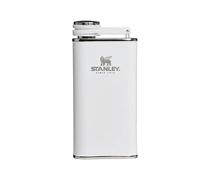 Stanley 1913 Classic Wide Mouth Flask 0.23L with Never-Lose Cap - Petaca de Acero Inoxidable de Boca Ancha Para Llenar y Verter Fácilmente - Petacas de Alcohol - Anti-Fugas - Sin BPA - Frost Gloss