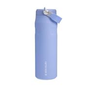 Stanley 1913 Flip Straw Botella Agua Con Pajita 0.7L - Hydrangea | 10 Horas Fría - 2 Días Helada - Acero Inoxidable - Sin BPA - Antifugas - Apta Para Lavavajillas