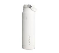 Stanley 1913 Flip Straw Botella Agua Con Pajita 1.06L - Frost | 15 Horas Fría - 3 Días Helada - Acero Inoxidable - Sin BPA - Antifugas - Apta Para Lavavajillas