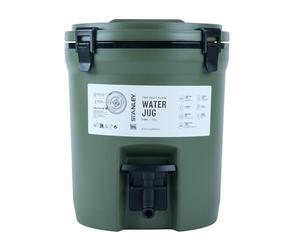 Stanley 1913 Jarra de Agua Fast-Flow 7,5L - Mantiene 13 Horas Frío - Hielo Hasta 2 Días - Sin BPA - Antigoteo - Doble Pared con Aislante - Jarra con Cierres y Asa Resistentes - Dried Pine