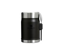 STANLEY Classic Legendary Fiambrera Termica 0.4L con Spork - Mantiene Frío o Calor 7 Horas - Termo Comida Caliente Adulto - Acero Inoxidable - Sin BPA - Apto Para Lavavajillas - Black 2.0