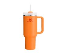 STANLEY 1913 Quencher H2.0 FlowState Trinkbecher 1.18L - Goldenrod Coral | Termo Conserva el Frío 11 Horas - Helada Durante 48 Horas - Botella Agua Acero Inoxidable - Vaso Termico Sin BPA