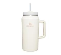 STANLEY 1913 Quencher H2.0 FlowState Trinkbecher 1.9L - Cream | Termo Conserva el Frío 15 Horas - Helada Durante 60 Horas - Botella Agua Acero Inoxidable - Vaso Termico Sin BPA