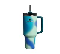 STANLEY 1913 Quencher H2.0 FlowState Tumbler 1.2L - Coastal Teal Motion | Termo Conserva el Frío 11 Horas - Helada Durante 48 Horas - Botella Agua Acero Inoxidable - Vaso Termico Sin BPA