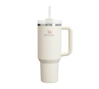 STANLEY 1913 Quencher H2.0 FlowState Tumbler 1.2L - Termo Conserva el Frío 11 Horas - Helada Durante 48 Horas - Botella Agua Acero Inoxidable - Taza Termica - Vaso Termico Sin BPA - Cream 2.0