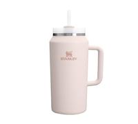 STANLEY 1913 Quencher H2.0 FlowState Tumbler 1.9L - Rose Quartz | Termo Conserva el Frío 15 Horas - Helada Durante 60 Horas - Botella Agua Acero Inoxidable - Vaso Termico Sin BPA