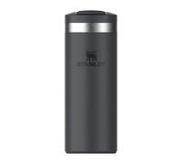 STANLEY 1913 Transit Flip Top Taza de Viaje 0.35L - Black 2.0 | Mantiene 4 Horas Caliente - 6 Horas Fría - Apta para Lavavajillas - Antigoteo - Compatible con Portavasos de Coche