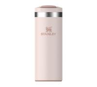 STANLEY 1913 Transit Flip Top Taza de Viaje 0.35L - Rose Quartz | Mantiene 4 Horas Caliente - 6 Horas Fría - Apta para Lavavajillas - Antigoteo - Compatible con Portavasos de Coche