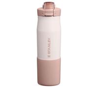 STANLEY 1913 Vitalize Tempo Water Bottle 0.71L - Rose Quartz | Mantiene frío 12 h - Con hielo frio 30 h - Sin BPA - A prueba de fugas - Apta para lavavajillas - Base de silicona extraíble