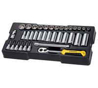 Stanley 1cm Disco Métrico Enchufe Módulo 36 Piezas Profundo & Estándar STA174174