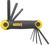 Stanley Juego de Llaves Hexagonales Métricas (8 Piezas), Cuerpo recubierto de ca