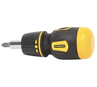 Stanley 66-358 Stanley Stubby Ratcheting MultiBit Screwdriver