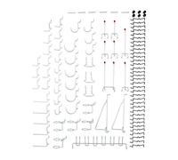 Stanley 819841 Pegboard Hook Assortment, 51-Piece