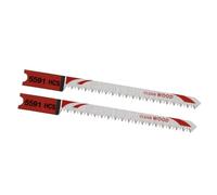 Stanley Accesorios Sta25532-Xj 2 Hojas Hcs, Larga Duracion, para Cortes Muy Finos, sin Astillas, en Madera y Madera Contrachapada 20 mm