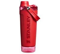 Stanley Activate - Botella agitadora de 20 onzas, vaso agitador de acero inoxidable aislado a prueba de fugas, almacenamiento base y tapa de flujo rápido giratorio, batidos de proteínas y polvo para