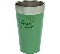 Stanley Adventure aislado al vacío de acero inoxidable vaso, Hammertone verde, 0,47 L