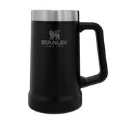 Stanley Adventure Big Grip Beer Stein 24 oz Mug Keeps Beer Cold for Hours Holds 2 Cans of Beer Insulated Stainless Steel