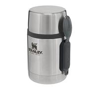 Stanley Adventure Fiambrera Termica Acero Inoxidable 0.53L with Spork - Termo Comida Caliente Adulto Sin BPA - Mantiene Frío o Calor 12 Horas - Tapa Doble que Sirve de Taza